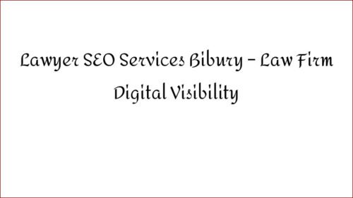 Lawyer SEO Services Bibury - Law Firm Digital Visibility